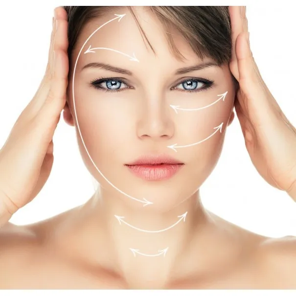 Zonas de la cara y el cuello que tensa la radiofrecuencia facial